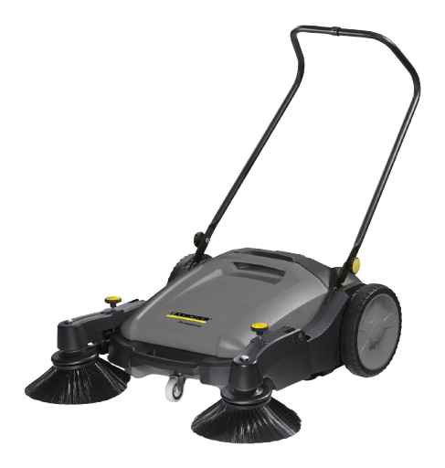 Imagem varredeira compacta a pé